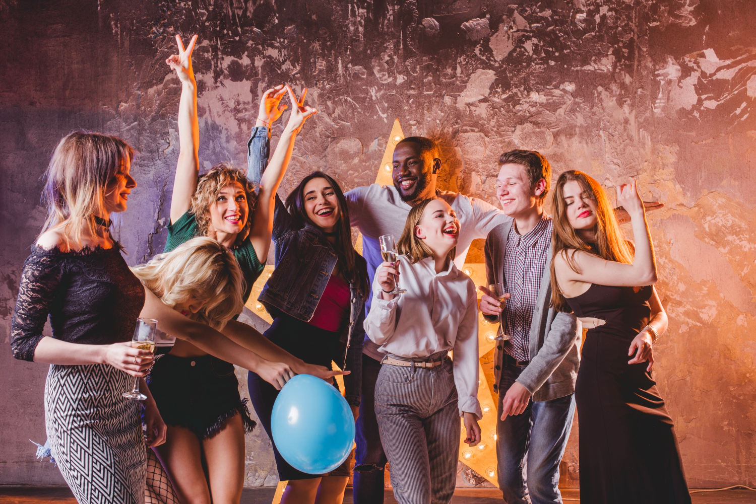 Celebration dinner table